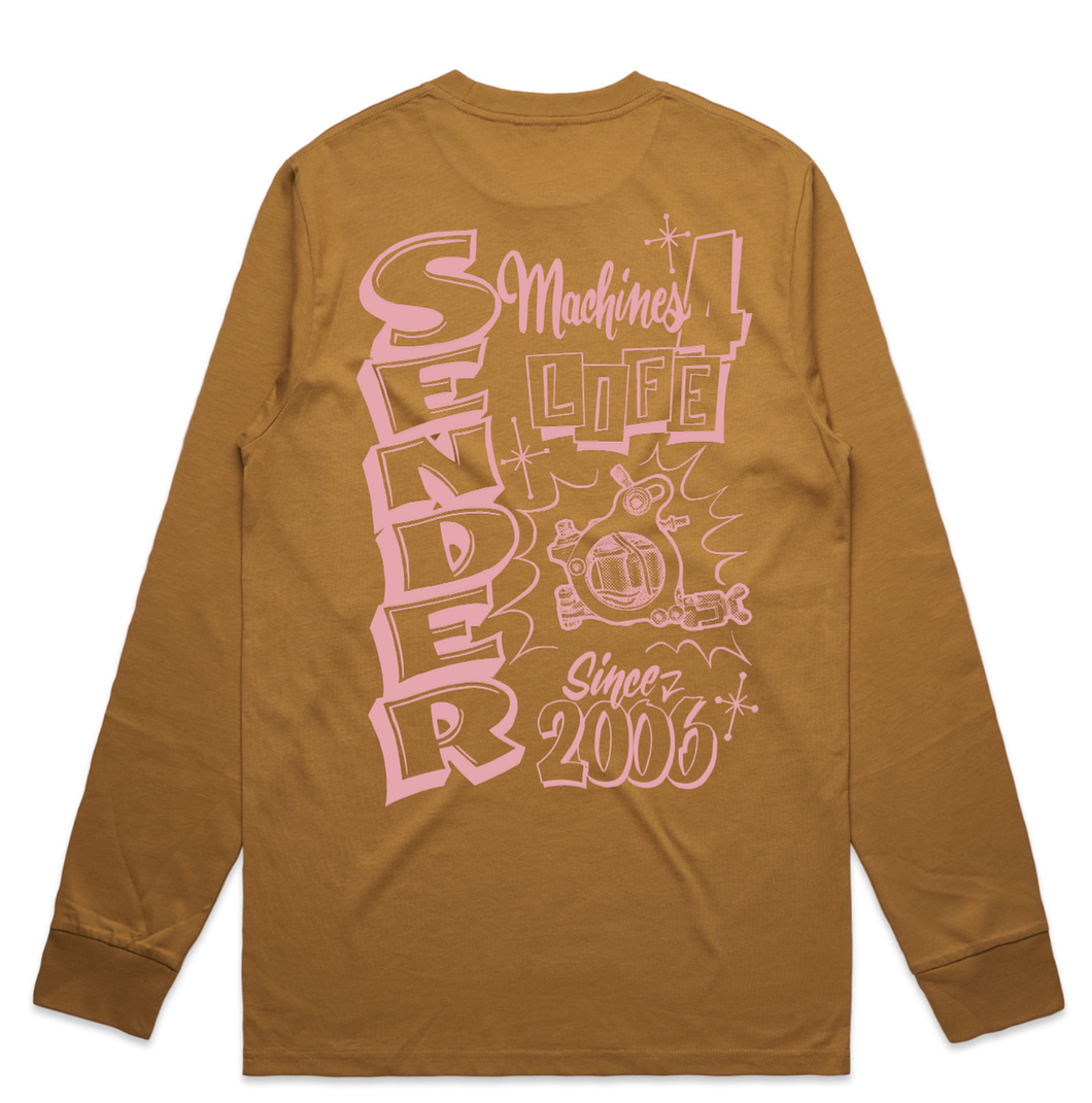 T-Shirt -Long Sleeve- SENDER Machines