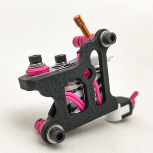 Weld-Up Shorty Big Liner- Black Wrinkle, White, Hot Pink