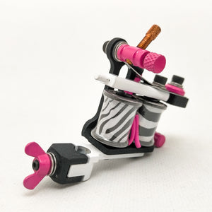 Weld-Up Shorty Big Liner- Black Wrinkle, White, Hot Pink