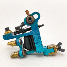 Load image into Gallery viewer, KQ2 Quick Mid Grouping Liner- Splattered Turquoise, Black, Brass