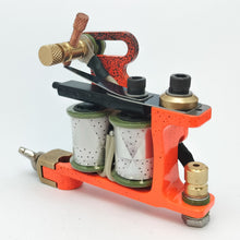 Load image into Gallery viewer, BRAZE-UP Trad Shader- Fluro Orange with Painted Eye