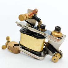 Load image into Gallery viewer, HAND ENGRAVED Mid-Big Grouping Liner- Scrolling and Script, Nickel, Gold