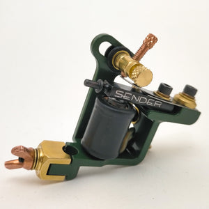KQ2 Mid-Grouping Liner- Chrome Green,  Black, Brass