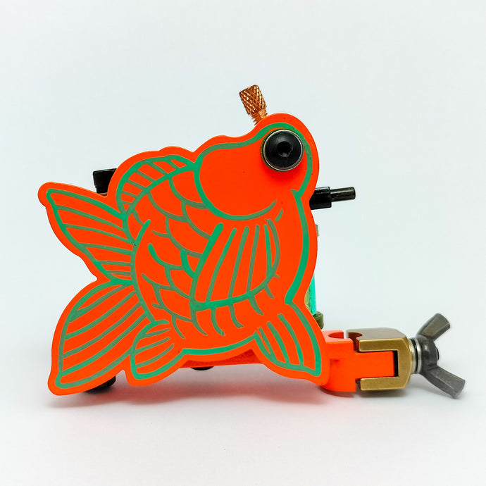 SENDER x DICKFISH Liner- Fluro Orange, Green
