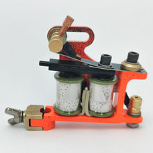 Load image into Gallery viewer, BRAZE-UP Trad Shader- Fluro Orange with Painted Eye