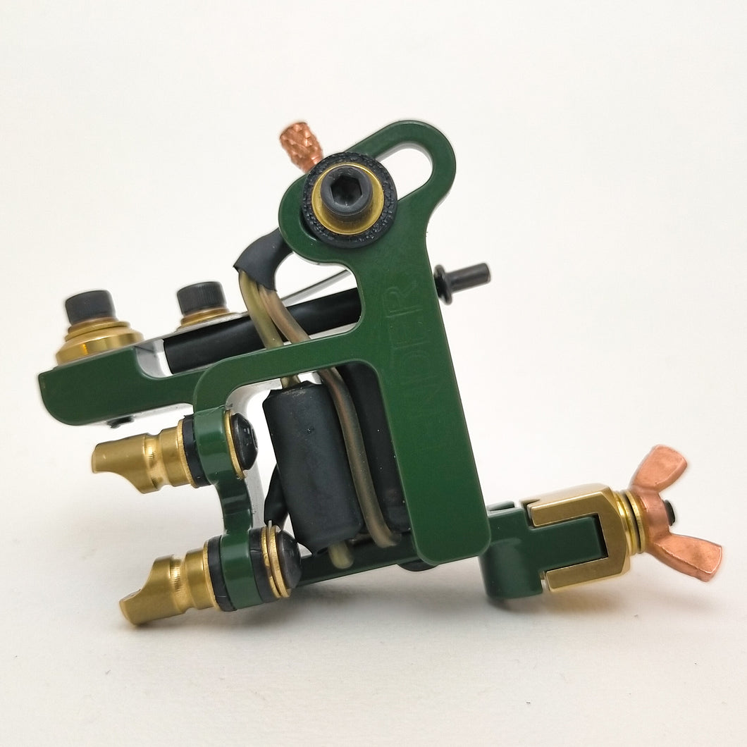 KQ2 Mid-Grouping Liner- Chrome Green,  Black, Brass