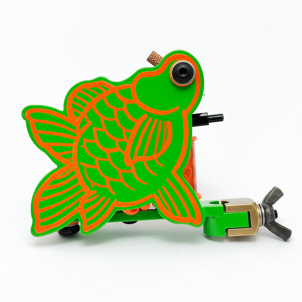 SENDER x DICKFISH Shader- Lime Green, Orange