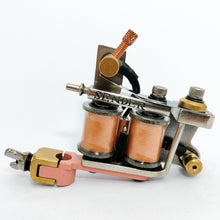 Load image into Gallery viewer, Hand Engraved One-Off Zippy Fine Liner- Nickel, Coral, Copper